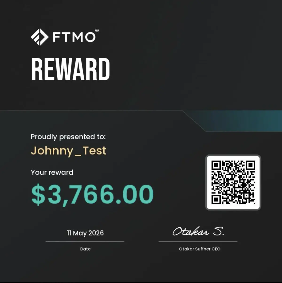 Trading Certificate 2